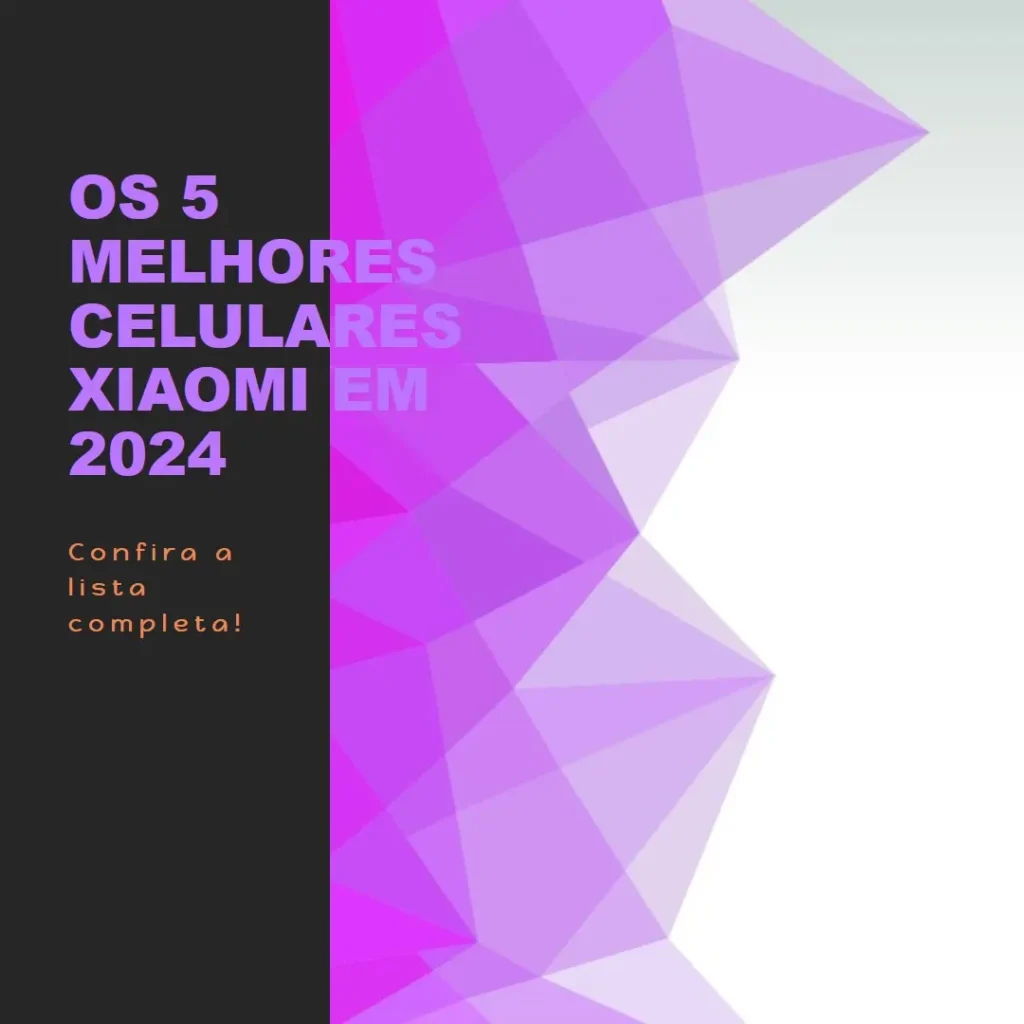 Top 5  celulares xiaomi 13c em 2024