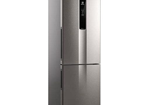 Refrigerador Bottom Freezer Electrolux de 02 Portas Frost Free com 400 Litros Autosense Inox - Db44s