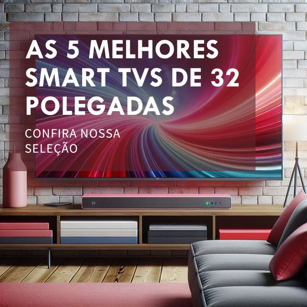 Principais 5  smart tv 32 polegadas menor preço