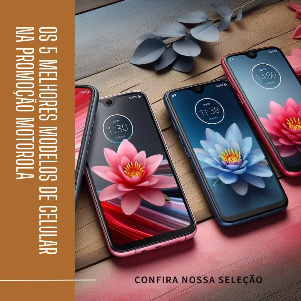 Os 5 Melhores Modelos de  Celular Na Promoção Motorola