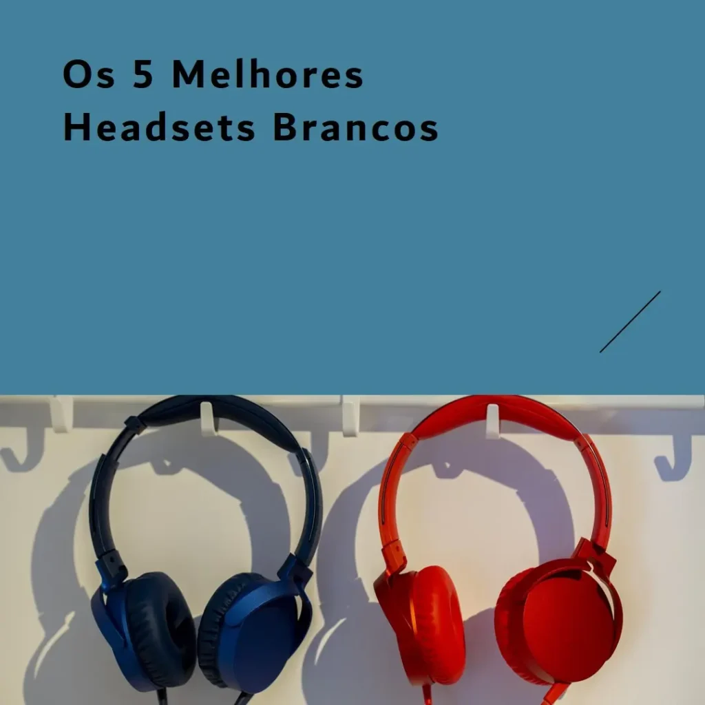 Principais 5  headset branco
