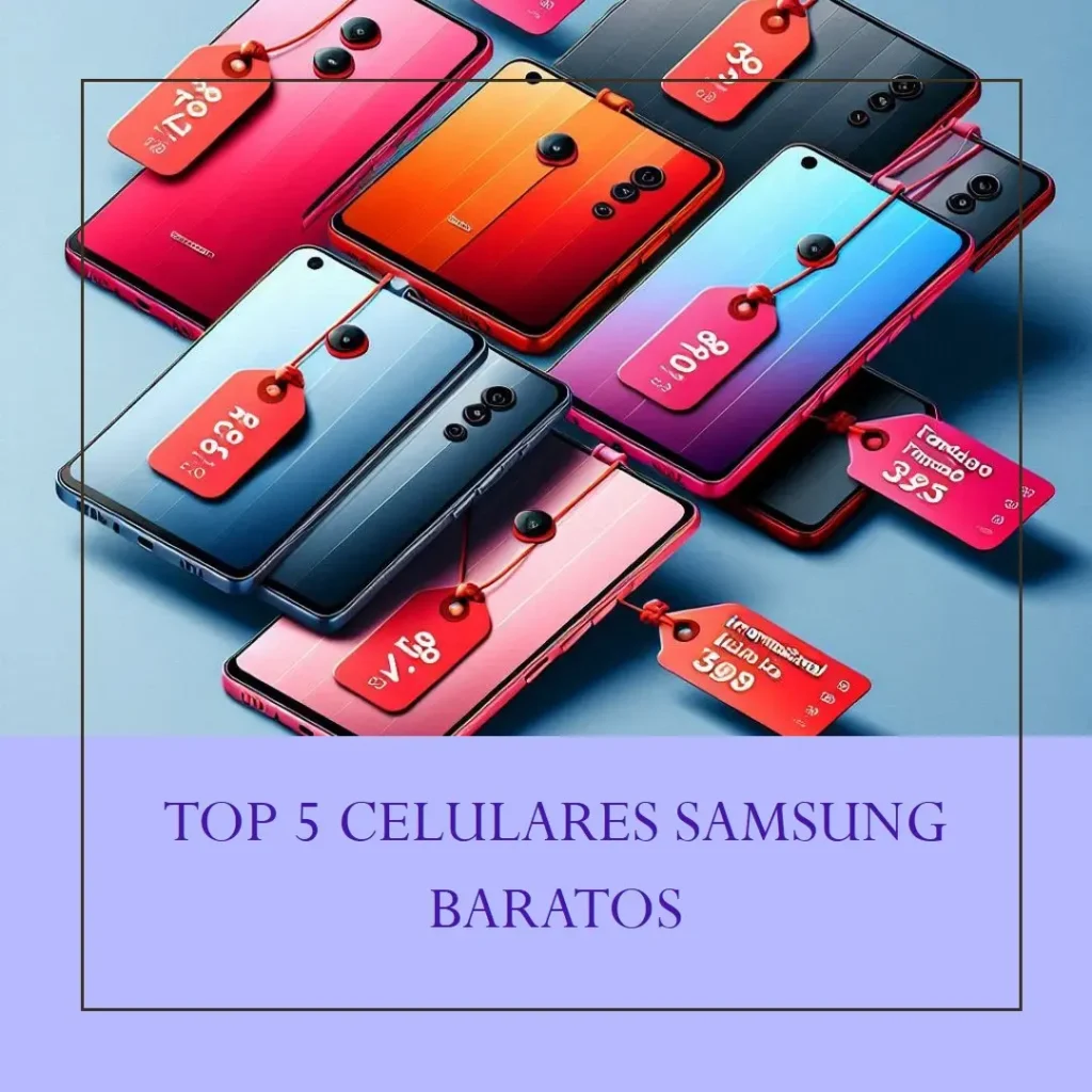 Top 5  celulares samsung baratos e bons