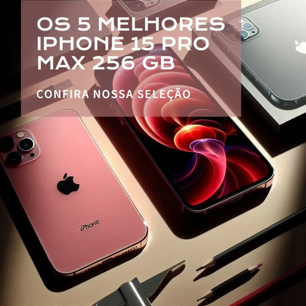 Principais 5  iPhone 15 Pro Max 256 Gb