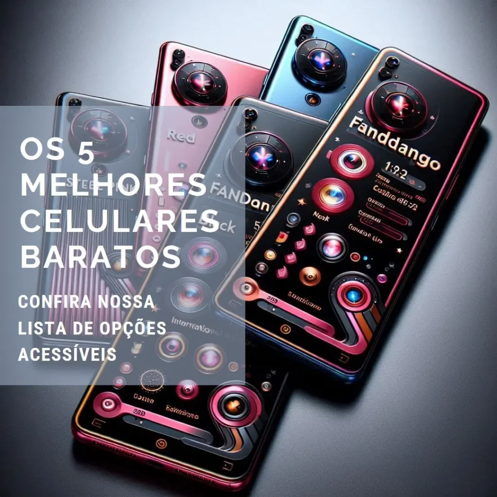 Top 5  celular bom e barato
