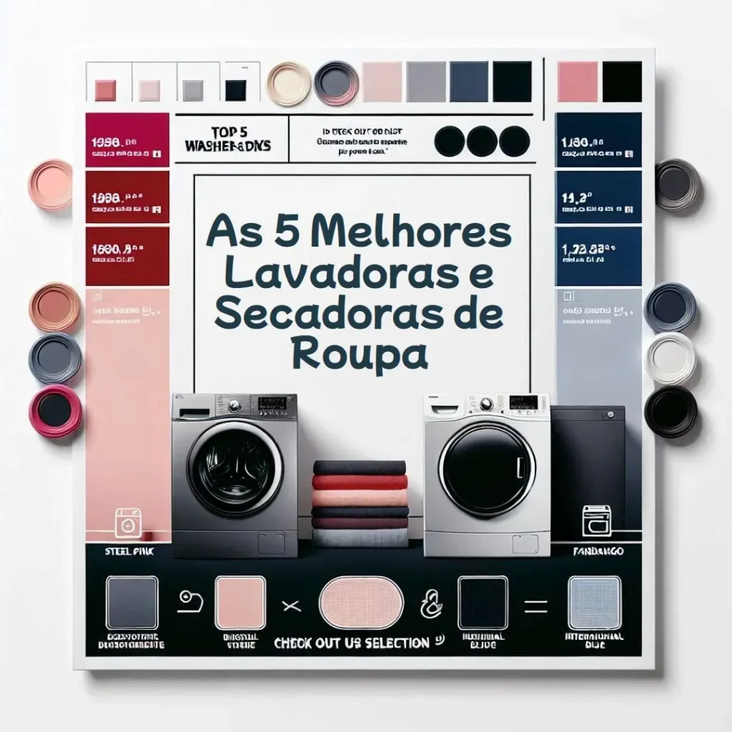 Principais 5  Lavadora E Secadora De Roupa