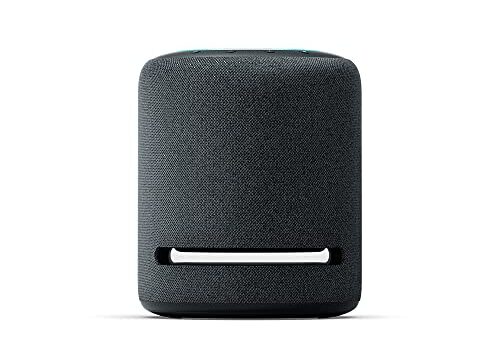 Echo Studio | O som mais extraordinário com Alexa - com Dolby Atmos e tecnologia de processamento de áudio espacial | Cor preta