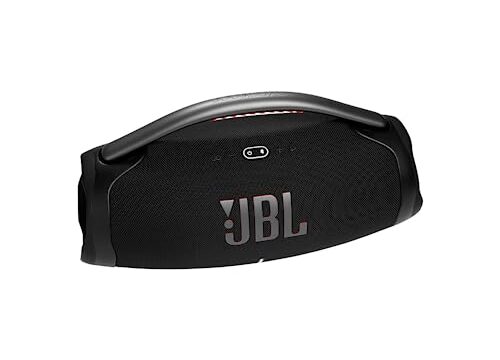 JBL Caixa de Som, Boombox 3, Bluetooth, À Prova D'água e Poeira - Preto