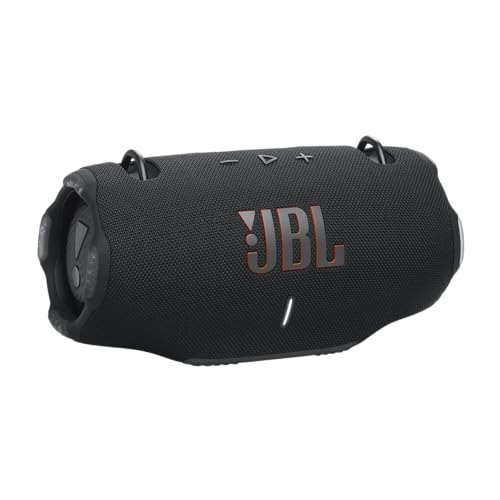 JBL Xtreme 4, Altifalante Bluetooth portátil com som Pro, resistente à água IP67, correia para o ombro, em preto