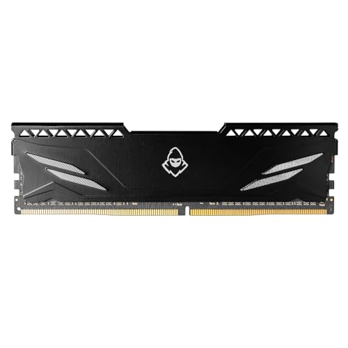 Memoria Mancer Dantalion Z, 16GB (1x16GB), DDR4, 3200MHz, CL16, Preto e Branco, MCR-DTLZ-16GB