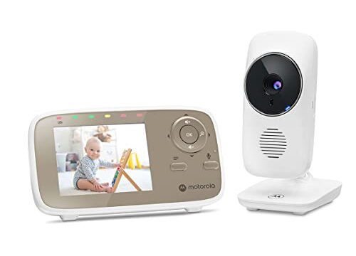 Motorola Babá Eletrônica Vm483 Tela 2.8 Lcd C/Zoom Digital