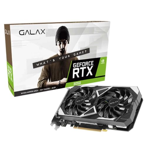 Placa de Vídeo Galax NVIDIA GeForce RTX 3050 EX, 6GB, GDDR6, DLSS, Ray Tracing