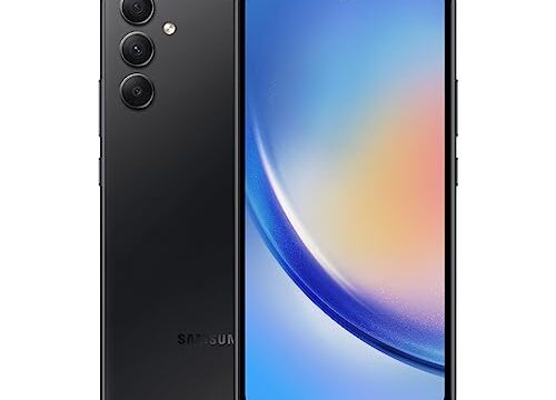 Samsung Galaxy A34 256GB 5G Tela 6.6'' Dual Chip 8GB RAM Câmera Tripla de até 48MP + Selfie 13MP Bateria de 5000mAh - Preto