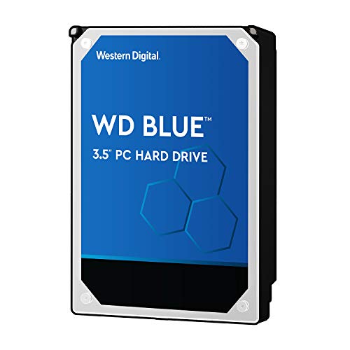 Western Digital Disco rígido interno Blue WD5000AZLX 500 GB 7200 RPM 32 MB de cache SATA 6,0 Gb/s 3,5 polegadas