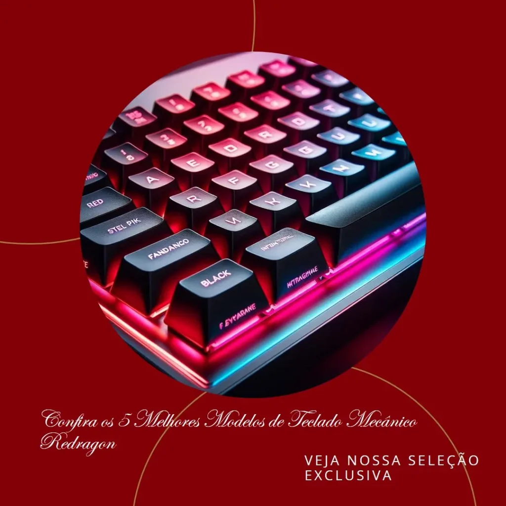 5 Melhores Modelos de teclado mecanico Redragon