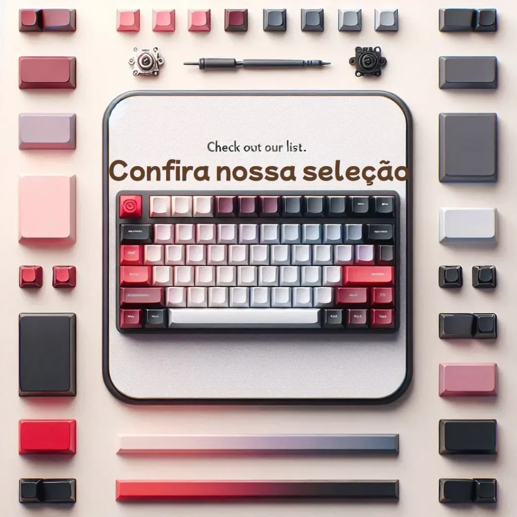 Principais 5 teclado mecanico switch red