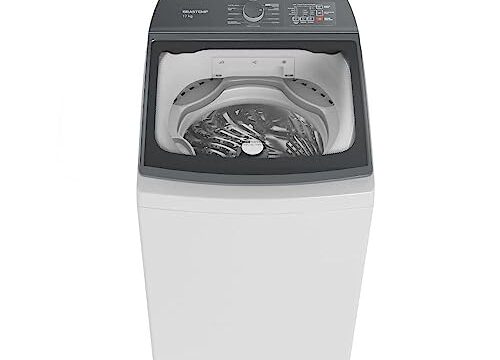 Lavadora De Roupas Brastemp BWK17AB 17Kg Com Ciclo Tira Manchas Advanced e Ciclo Antibolinha 110V