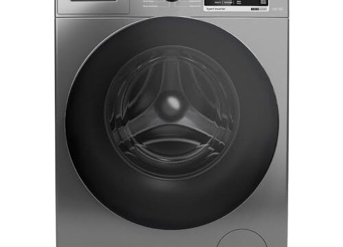 Lava e Seca Brastemp 10kg/6kg titanium com Smart Sensor e Triplo Vapor - BNC10AS 220v