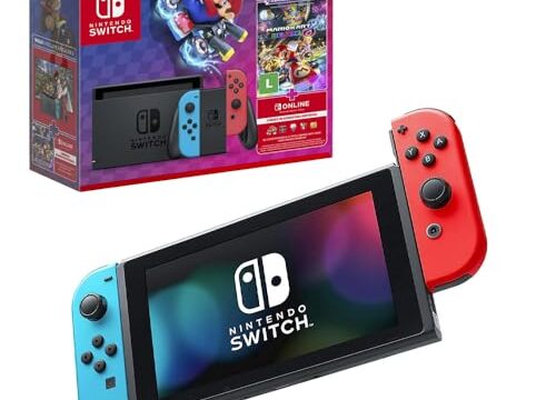 Nintendo, Videogame, Nintendo Switch Console Joy-Con, Mario Kart 8 Digital + 3 Meses Assinatura Nintendo Switch Online