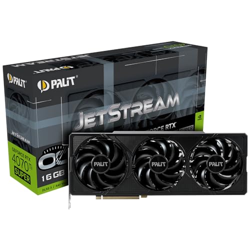 Palit GeForce RTX 4070 Ti Super Jetstream OC - 16GB GDDR6X, 1x HDMI, 3X DP