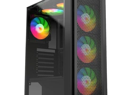 PC Gamer ITX Arena, Ryzen 5 5600G, Radeon™ Graphics Vega 7, 16GB Ram, SSD 480GB, Gabinete RGB