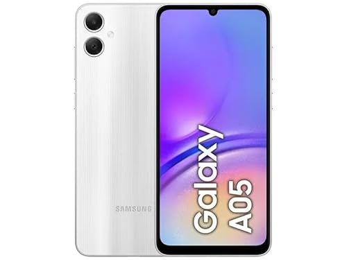 Smartphone Samsung Galaxy A05 128GB/4GB RAM, Tela 6,7" Prata