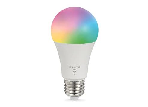 Steck, Lâmpada Inteligente 12W, RGBW Wi-Fi, Bivolt