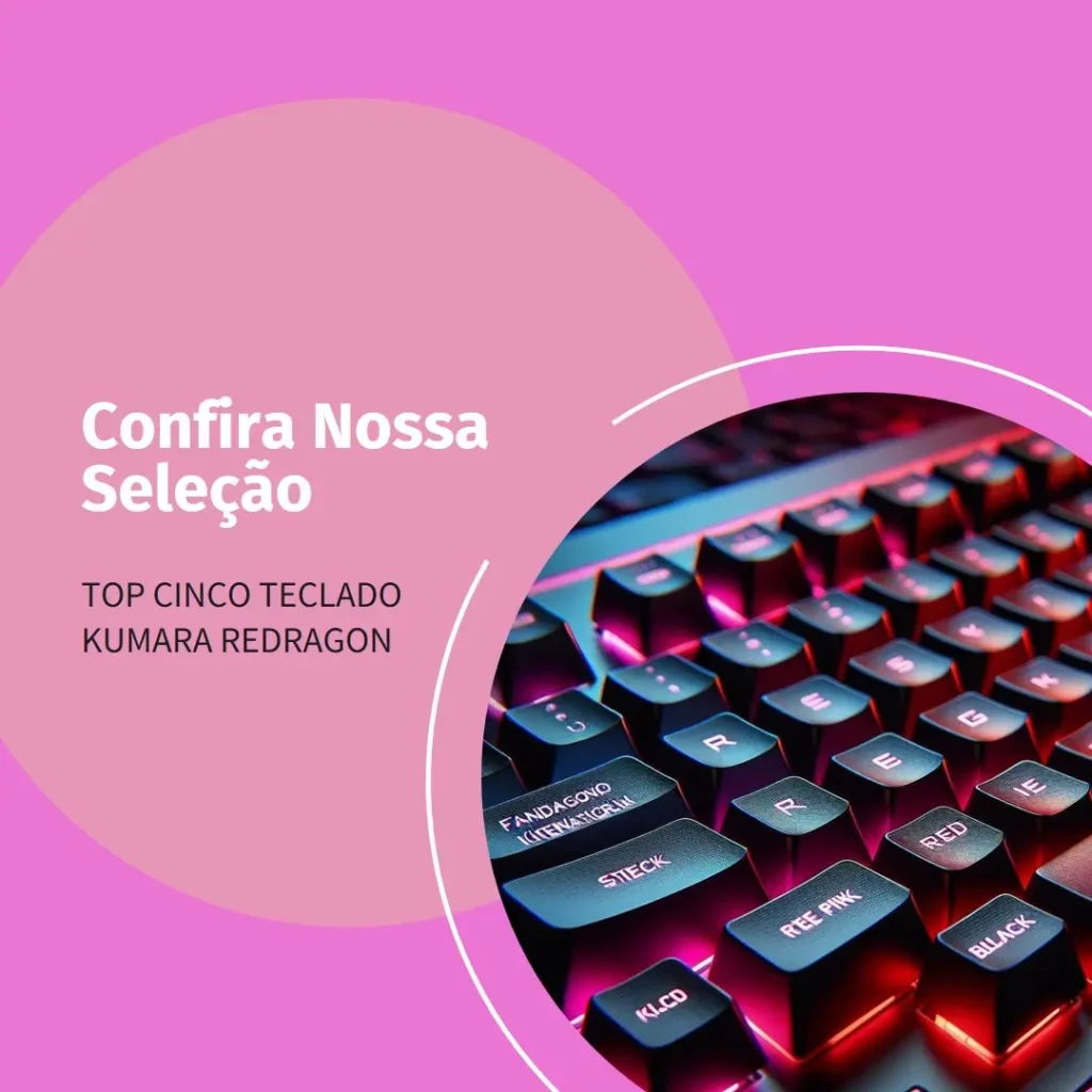Top Cinco teclado kumara Redragon