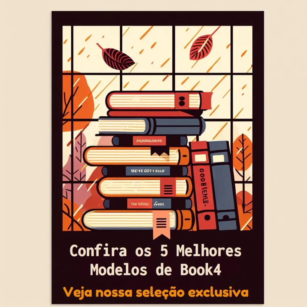 5 Melhores Modelos de  book4 comprar
