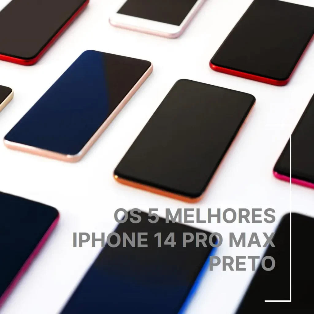 Top Cinco  iPhone 14 Pro Max Preto