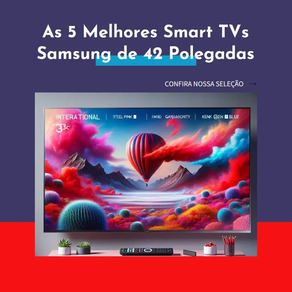 Top 5 Opções de Smart Tv Samsung 42 Polegadas