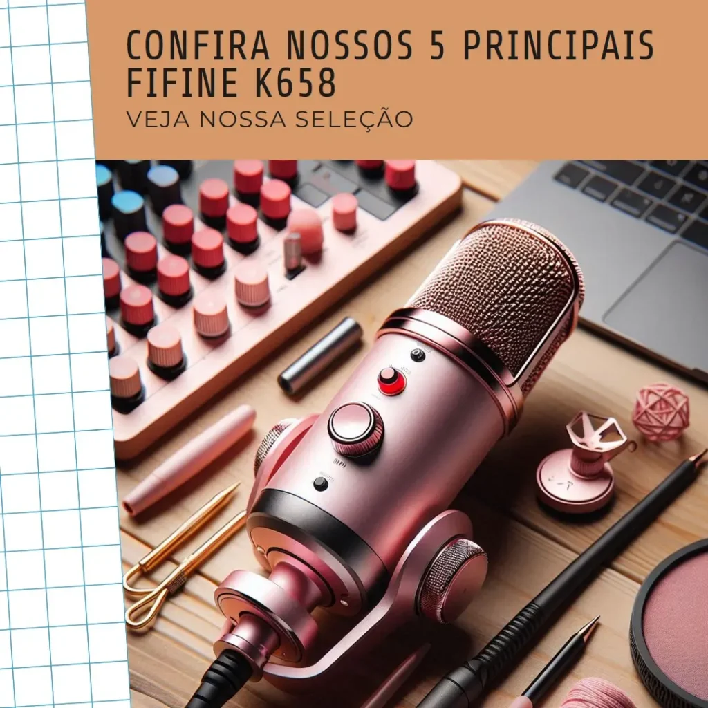 Principais 5 Fifine k658