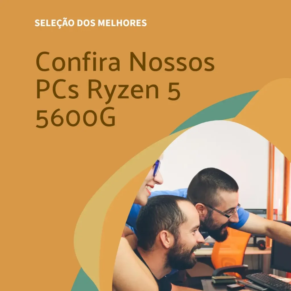 Principais 5 pc Ryzen 5 5600g 16gb ram