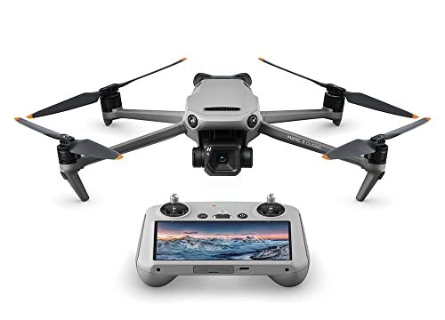 Drone DJI Mavic 3 Classic DJI RC (com tela) Fly More Kit - DJI023
