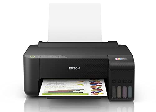 EPSON EcoTank L1250 - Impressora, tanque de Tinta Colorida, Wi-Fi Direct, Comando de voz, Bivolt, Cor: Preto