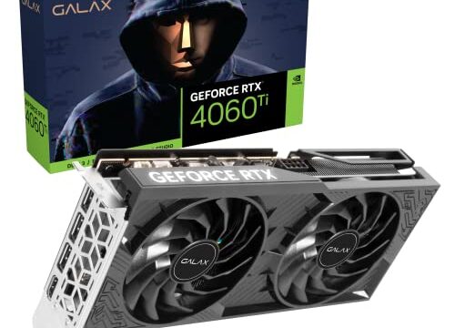 Placa de Video NV RTX4060TI 8GB 1-CLICK OC 128BIT GDDR6 GALAX 46ISL8MD8COC