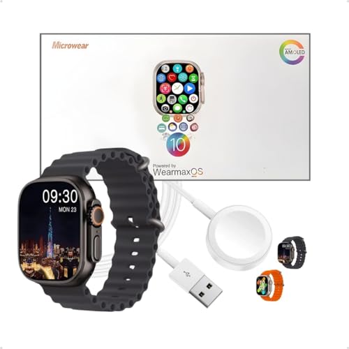 Relógio Inteligente Smartwatch W69 Ultra Plus 49mm Series 10 Tela Amoled 2024 Esportivo Fitness