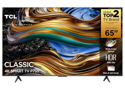 TCL LED SMART TV 65” P755 4K UHD GOOGLE TV
