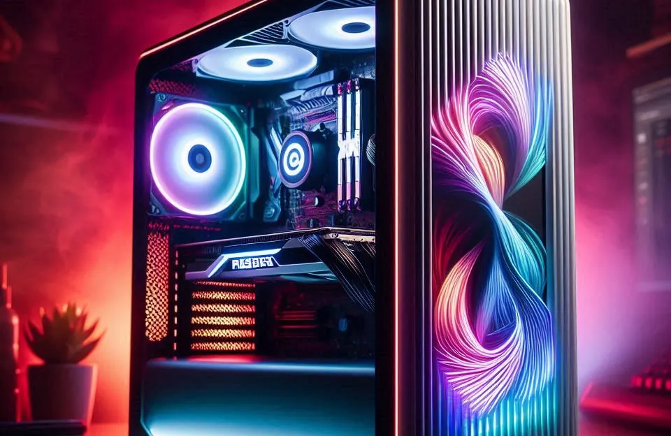 PC Gamer AMD Ryzen 7 5700X, GeForce RTX 4060 Ti, 16GB DDR4, SSD 480GB