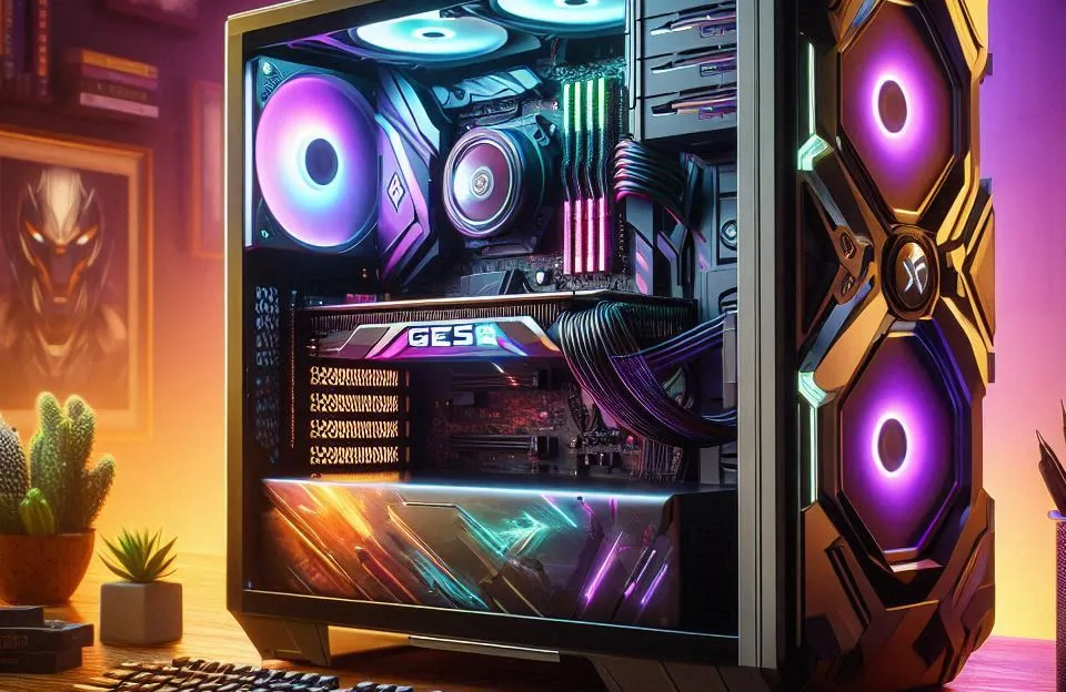 PC Gamer AMD Ryzen 7 5700G, Geforce RTX 4060 TI, 16GB DDR4, SSD 512GB