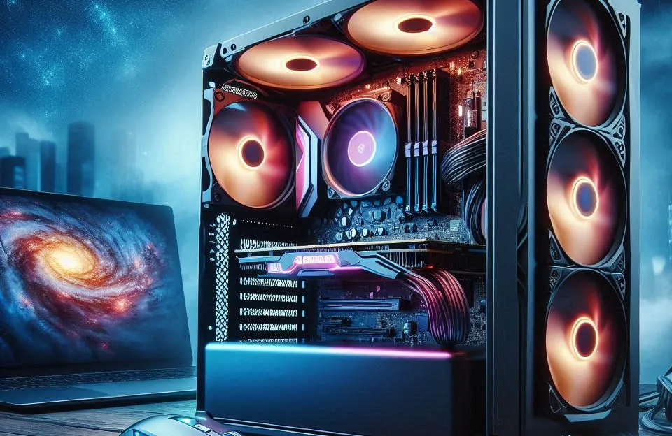 PC Gamer Intel i5-12400F, Radeon RX 7600, 16GB DDR4, SSD 240GB M.2