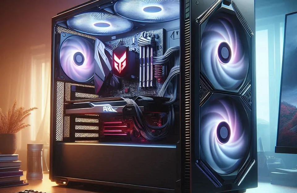 PC Gamer AMD Ryzen 9 5900X, Radeon RX 7600 8GB, 16GB DDR4, SSD M.2 480GB + 1TB