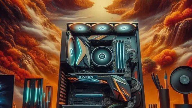 PC Gamer Ryzen 7 5700X, Radeon RX 7600, 16GB DDR4, SSD M.2 512GB