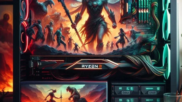 PC Gamer com AMD Ryzen 5 4600G, Radeon RX 5600, 16GB DDR4 e SSD 480GB