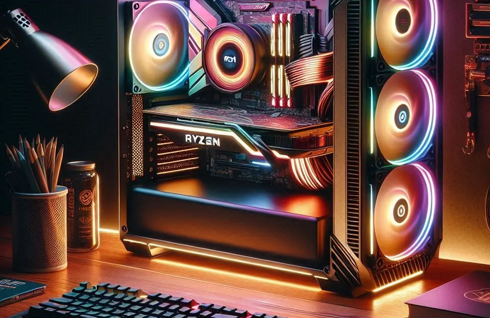 PC Gamer AMD Ryzen 5 5700G, RTX 2060 Super, 16GB RAM, 480GB SSD