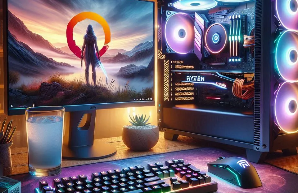 PC Gamer AMD Ryzen 5 5500, RTX 3060, 16GB DDR4, SSD 240GB