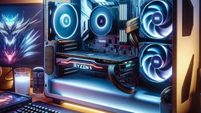 PC Gamer AMD Ryzen 5 5600, RTX 2060 Super, 16GB DDR4 e SSD 480GB