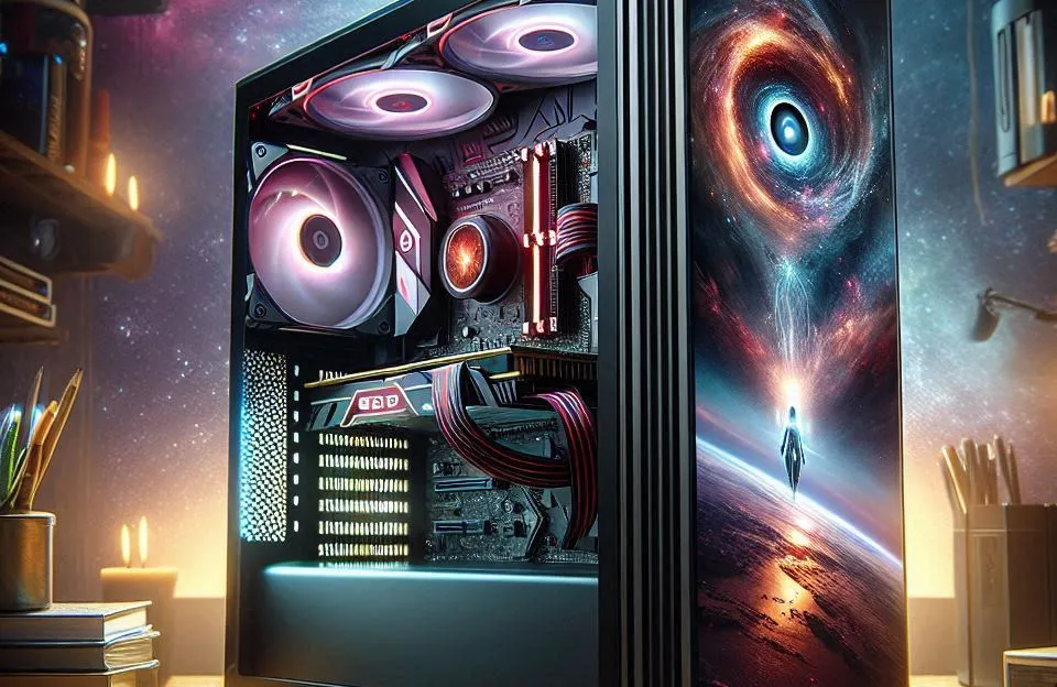 PC Gamer AMD Ryzen 5 5600, Radeon RX 7600, 16GB DDR4, SSD 480GB