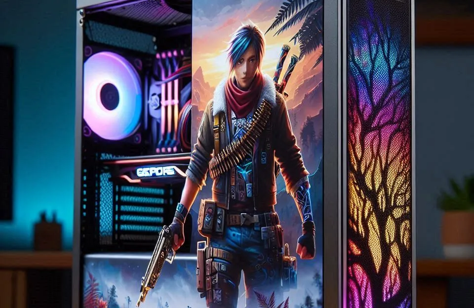 PC Gamer Intel i5-12400, GeForce RTX 4060 Ti, 16GB DDR4, SSD M.2 512GB