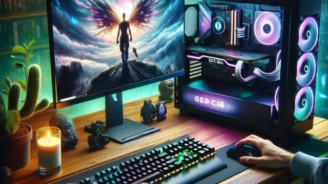 PC Gamer Intel i5-11400F, GeForce RTX 4060, 16GB DDR4, SSD 120GB + HD 1TB