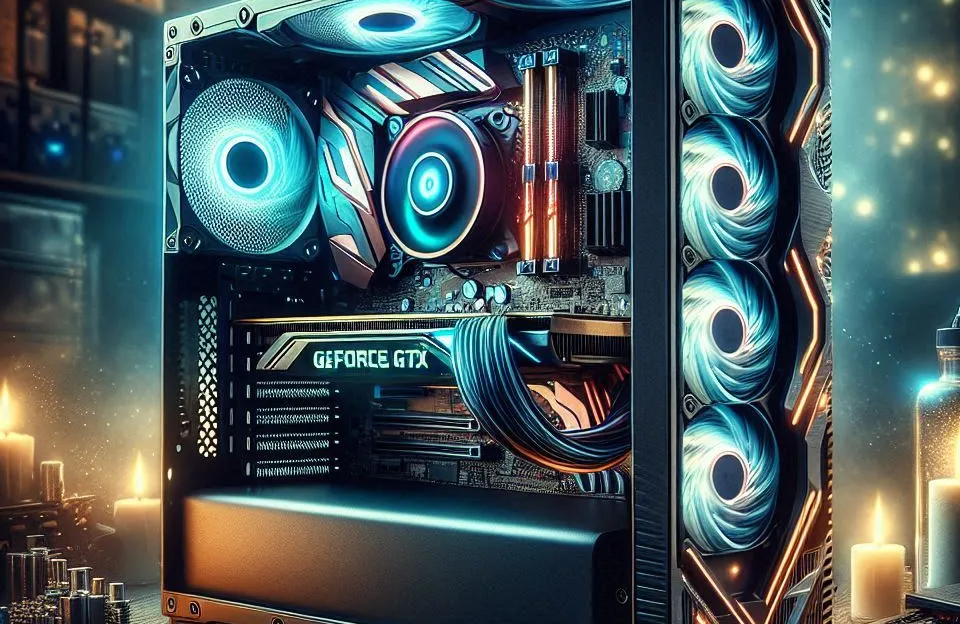 PC Gamer Intel i5-12400F, GeForce GTX 1660 Super, 16GB DDR4 e SSD M.2 480GB